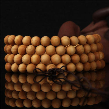 108 Tibetan Wenge Wood Prayer Beads Mala Bracelet-Your Soul Place
